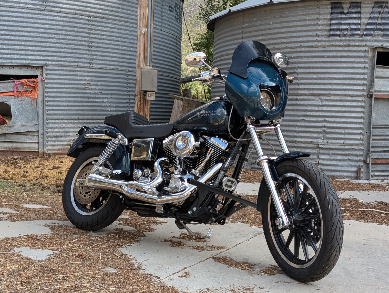 2002 Harley Dyna Low Rider | 12k Miles | Built FXDL | Rare Factory Color