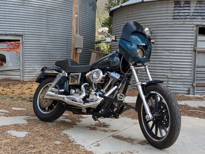 2002 Harley Dyna Low Rider | 12k Miles | Built FXDL | Rare Factory Color
