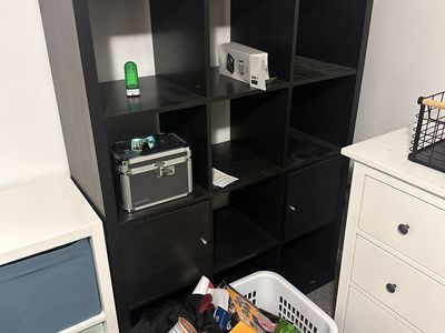 Black Ikea Shelf