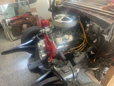 1964 Small Block Chevy Engine, 300 HP.