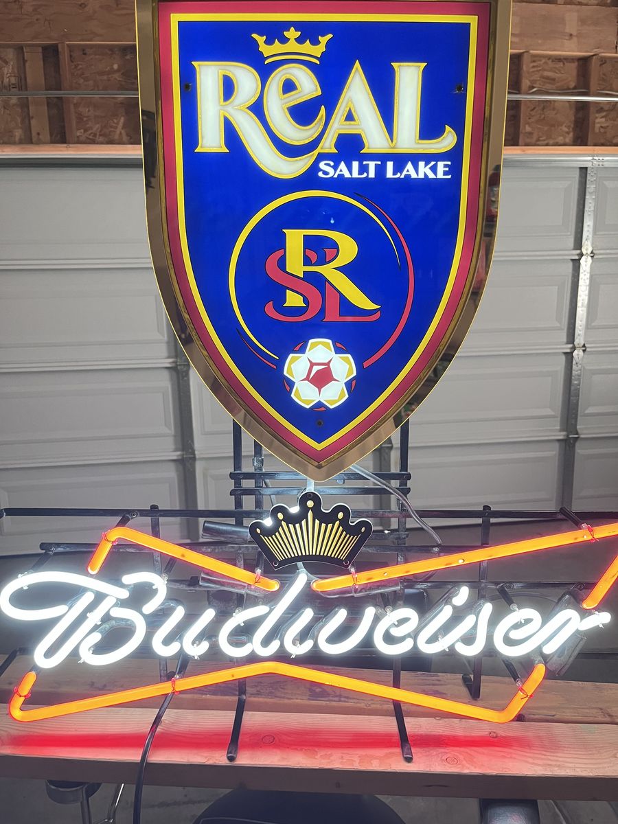 Real Salt Lake neon sign