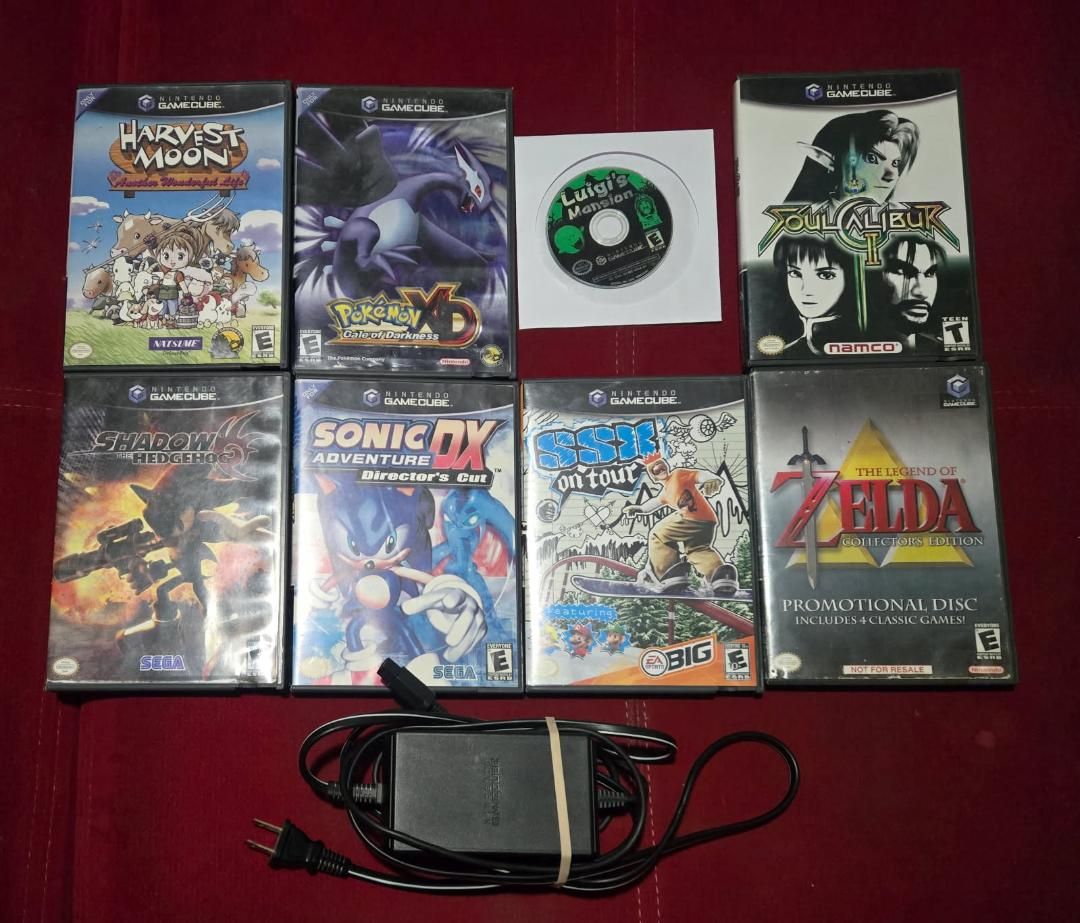 Nintendo Gamecube game bundle including Zelda Wind Waker! trades considered!