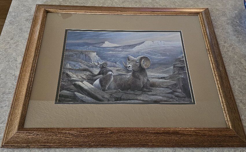 Print 10/999 By Ruane Manning With Original Signa