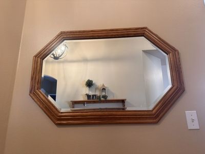 Oak Framed Mirror