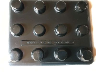 Reeses Cup Chocolate Candy Mold Food App Mat 233 by Apollo Tulsa OK or Temple Candy Mold