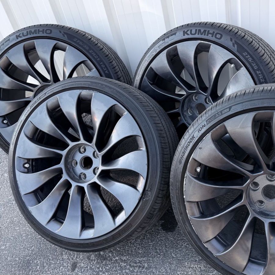Tesla uber turbine wheels