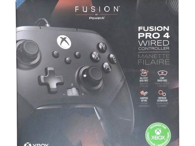 PowerA FUSION Pro 4 Wired Controller Xbox Series X|S PC New Sealed Hall Effect
