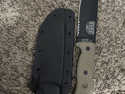 New Esee 5 knife