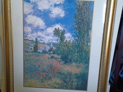 Claude Monet Framed Lithograph