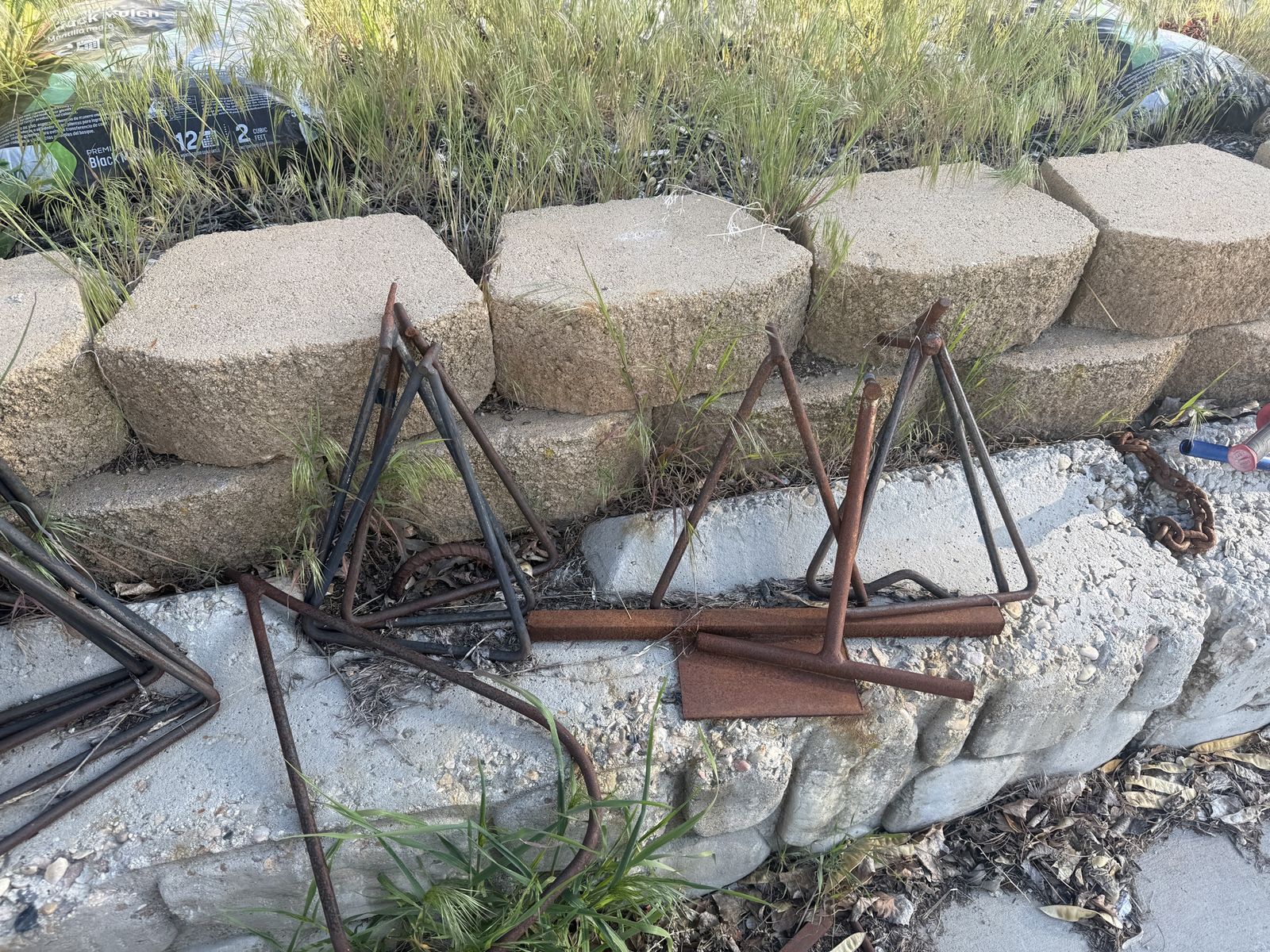 Dirt bike stands