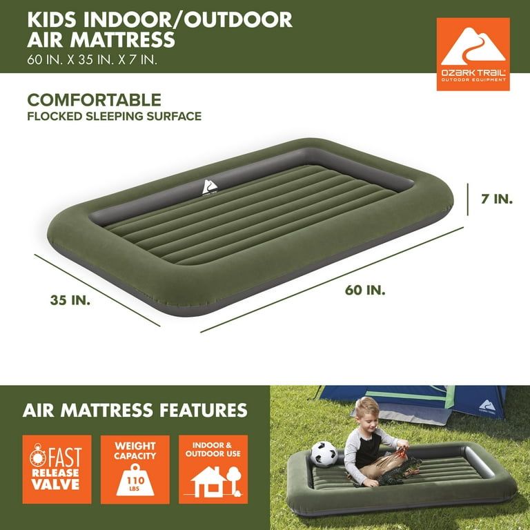 Ozark Kids Indoor/Outdoor Air Mattress