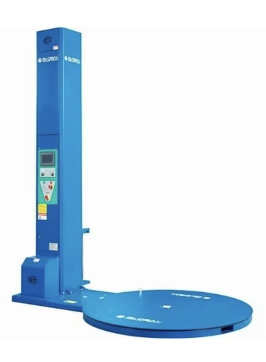 Global Industrial 238508 Semi-Automatic Stretch Wrap Machine - 112 in. Wrap Height
