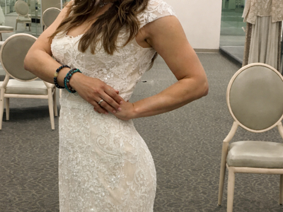 Stunning Designer Wedding Dress – Never Worn!