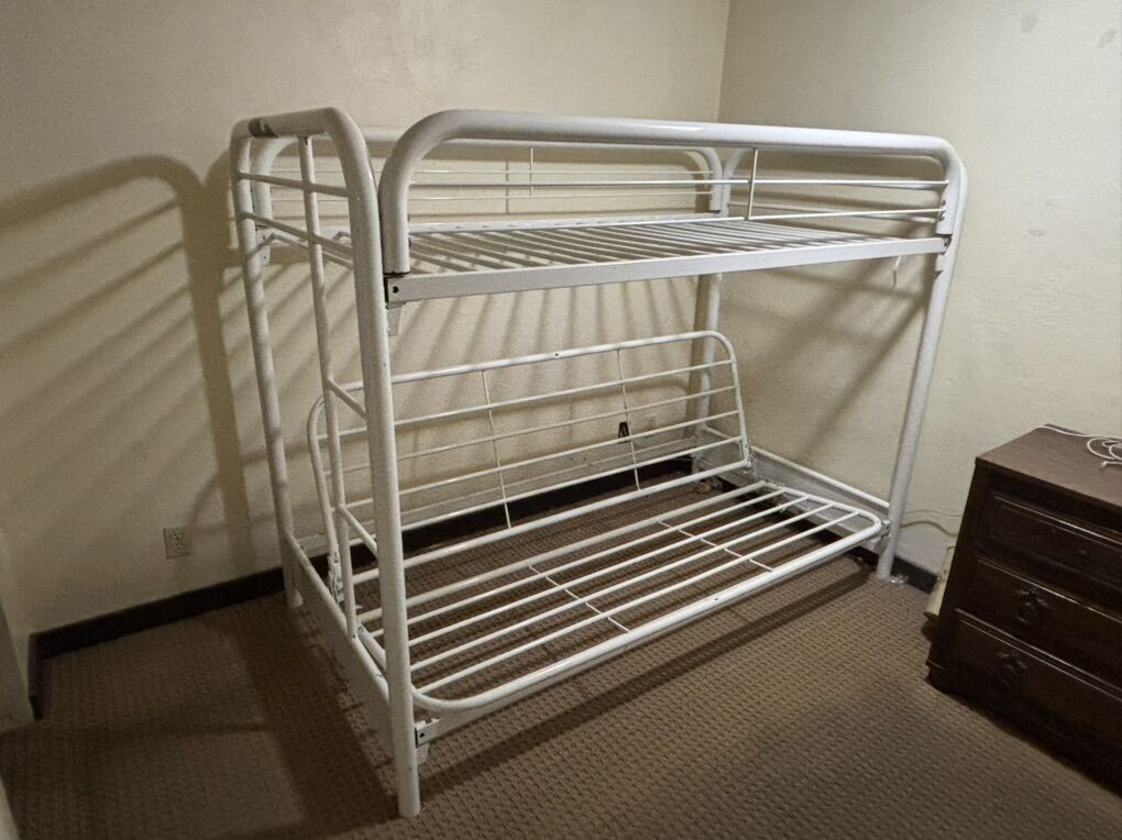 Bunk Bed With Futon