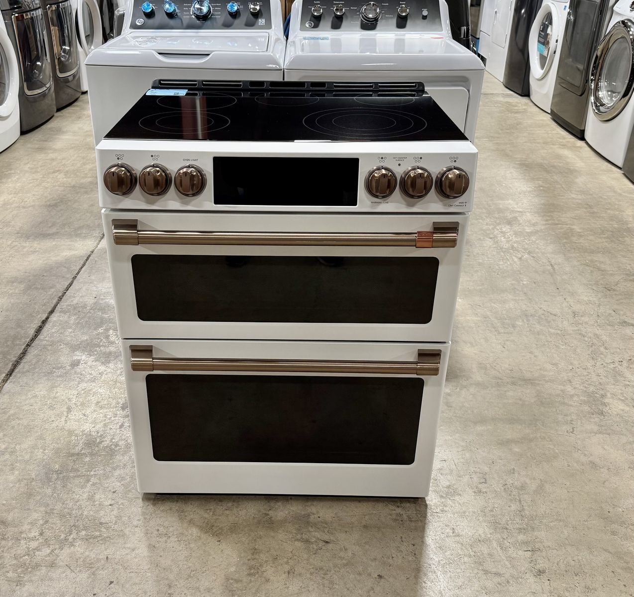 CAFE 30 INCH ELECTRIC SLIDE IN SMART RANGE