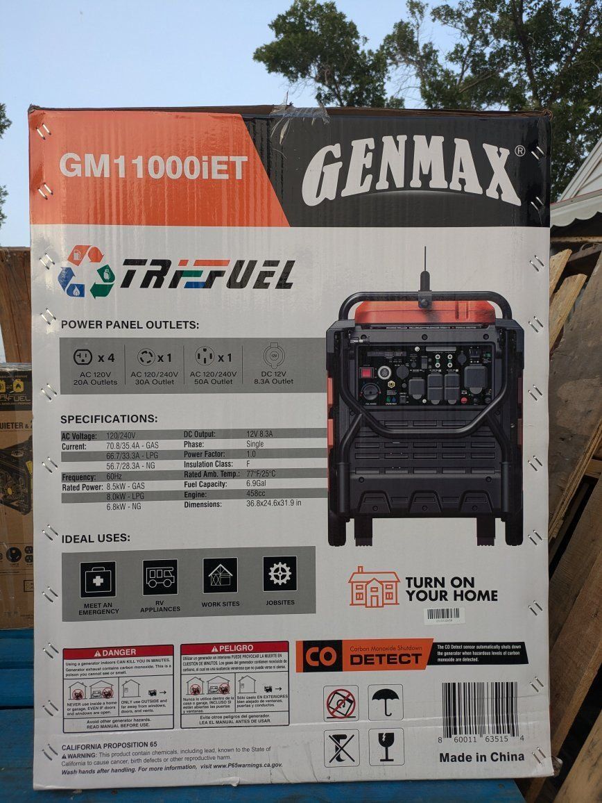 tri fuel generator
