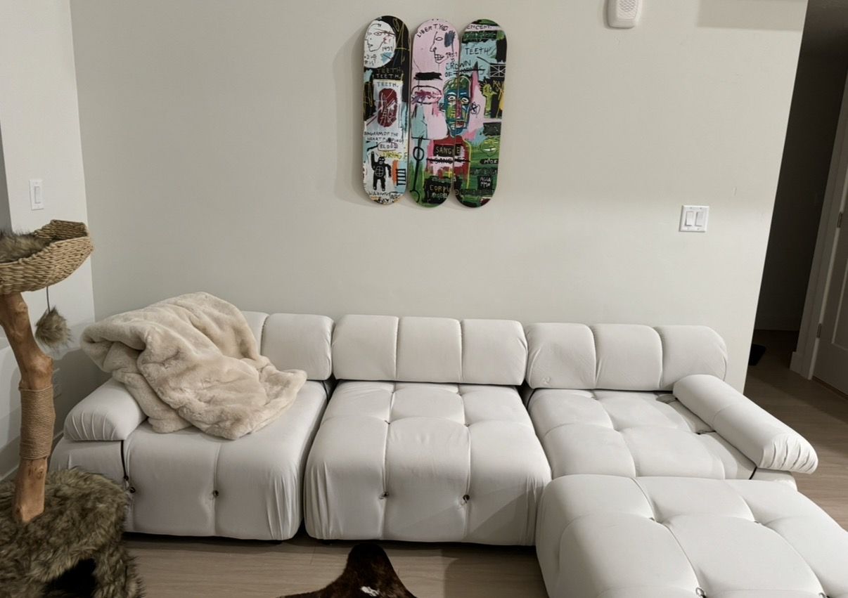 White Sectional Sofa