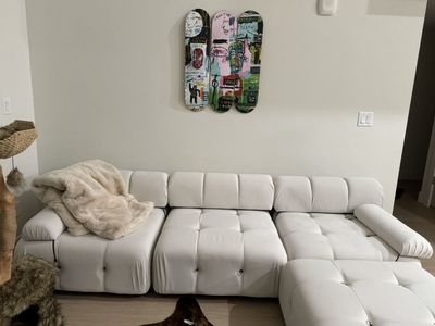 White Sectional Sofa