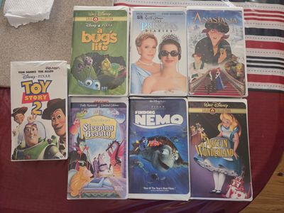 Disney and other VHS family movies