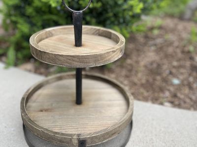 Hobby Lobby Wooden Tiered Tray | $20 OBO