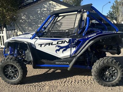 2021 Honda Talon 1000X fox live