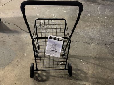 Share Product Pipishell Shopping Cart With Dual Swivel Wheels