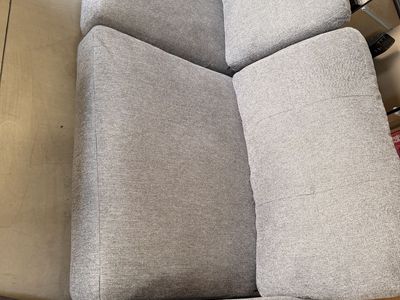 Gray Couch.