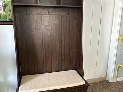 Hall Tree W/ Storage Bench & More!