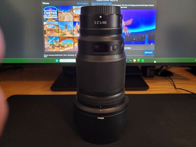 Nikon Z 50mm f1.2 S lens
