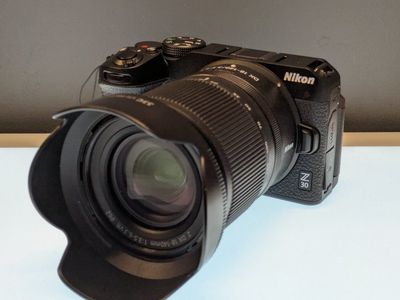 Nikon z30 with upgraded 18-140mm lens mirrorless