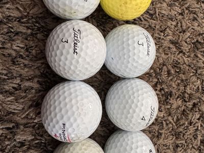 Used golf balls