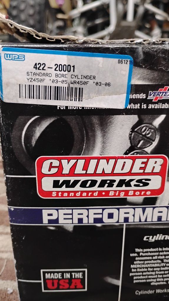 cylinder works cylinder kit yzf450.