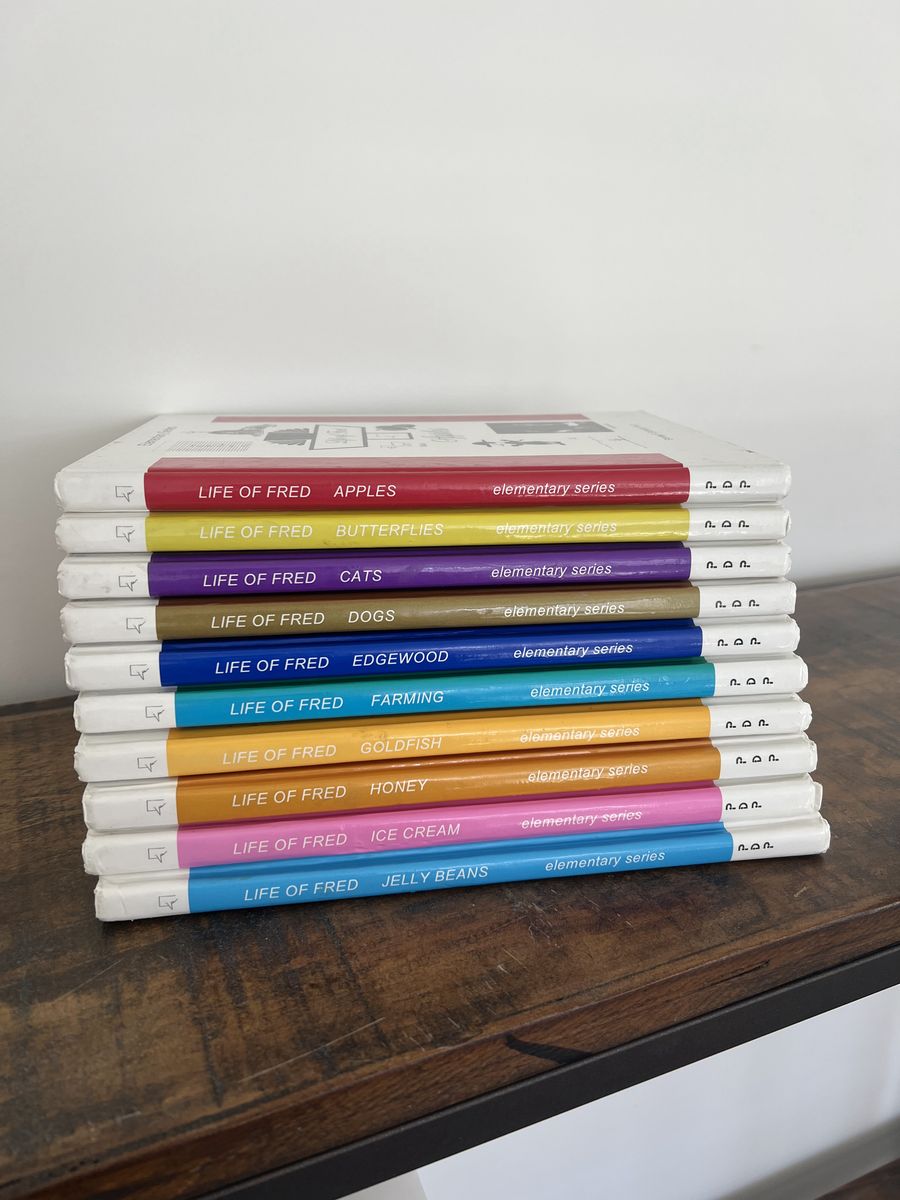 Life of Fred Elementary Series - Complete Homeschool Set 10 Books