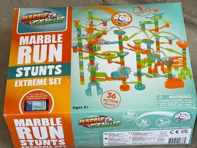 Marble Genius Marble Run Extreme Set STEM