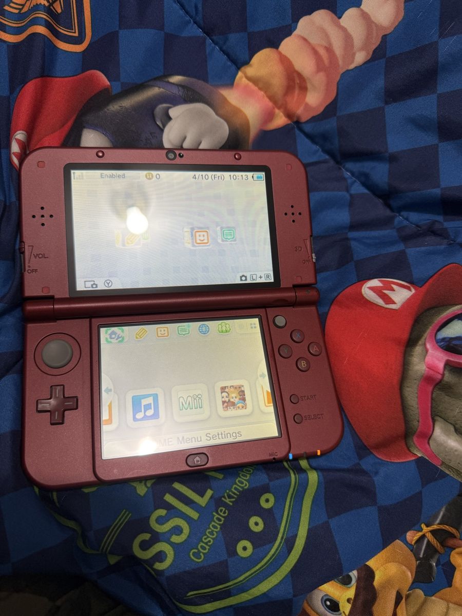 3ds Xl Metallic Red