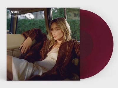 Hilary Duff-luck…or something-wine o’clock edition-translucent cranberry vinyl-SEALED-SOLD OUT everywhere-RARE-One Time Pressing