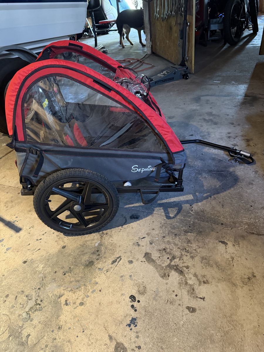 Spine kids bike trailer 