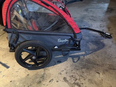 Spine kids bike trailer
