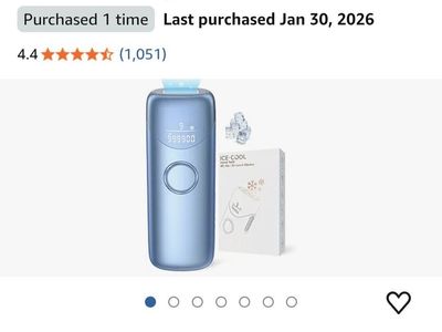 Brand new laser hair removal device