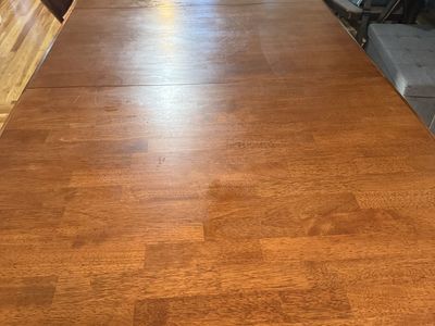 Wooden Dining Room Table. Expandable 11 FT-5FT