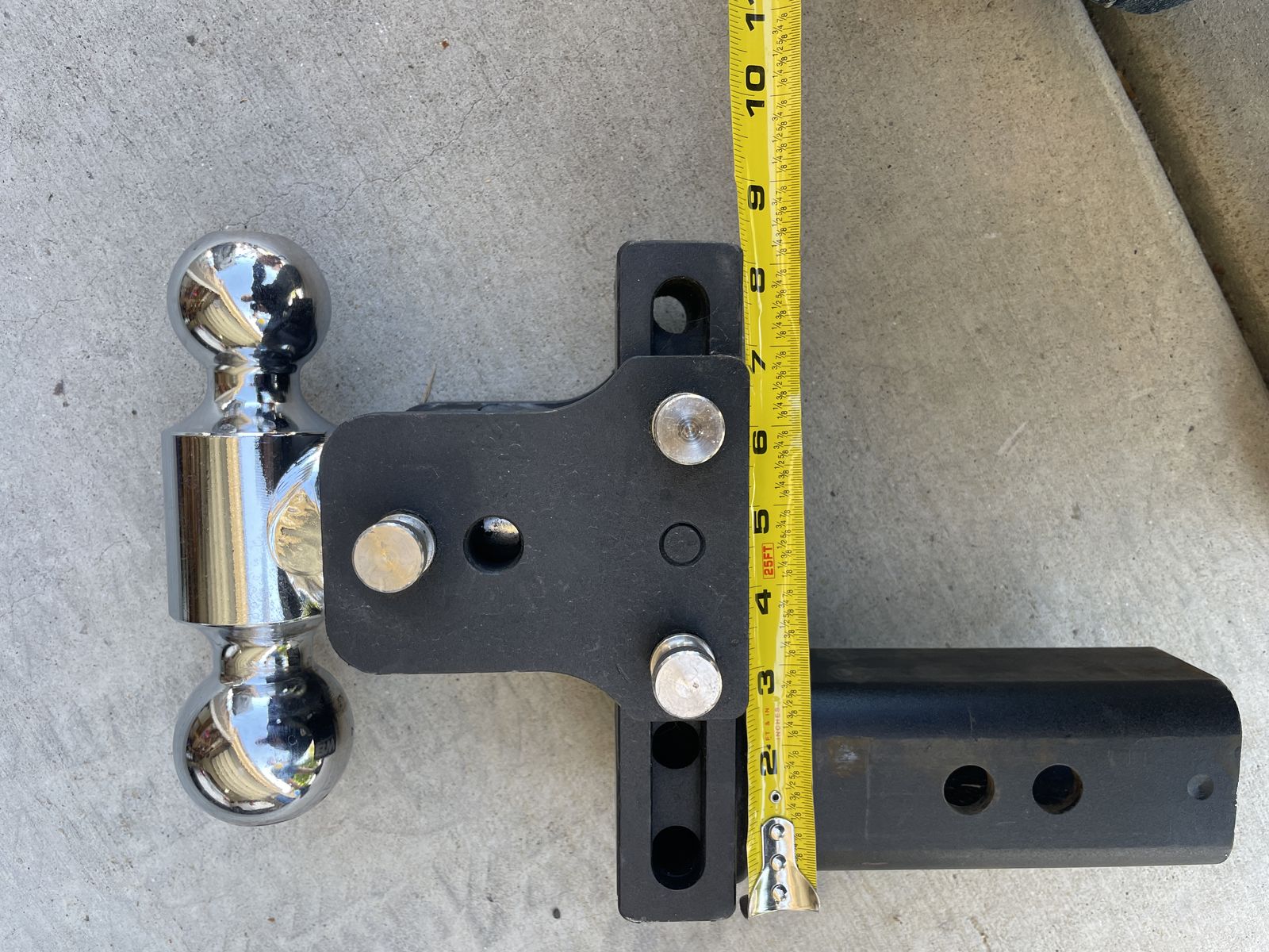 B&W Trailer Hitch - 14,500 lbs  2.5" Model 8 Blk T&S Dual Ball 2