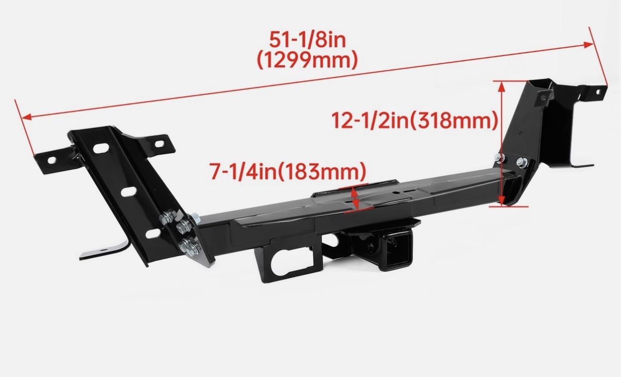 Tow Bar and Hitch Receiver for 2009-2014 F-150