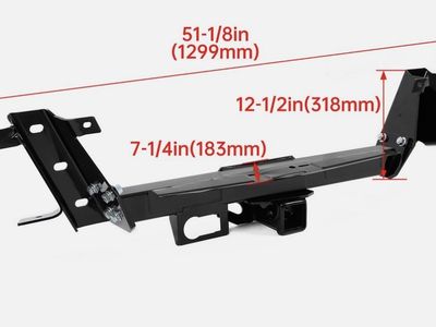 Tow Bar and Hitch Receiver for 2009-2014 F-150
