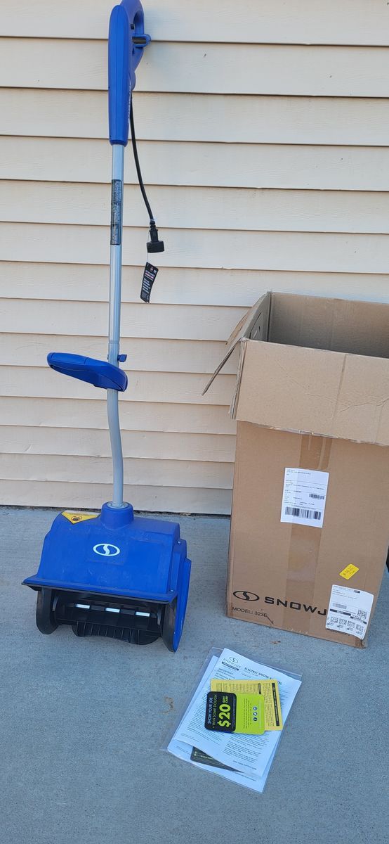 SnowJoe Corded 323E