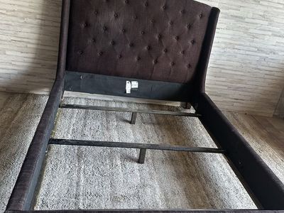 Queen Fabric Bed