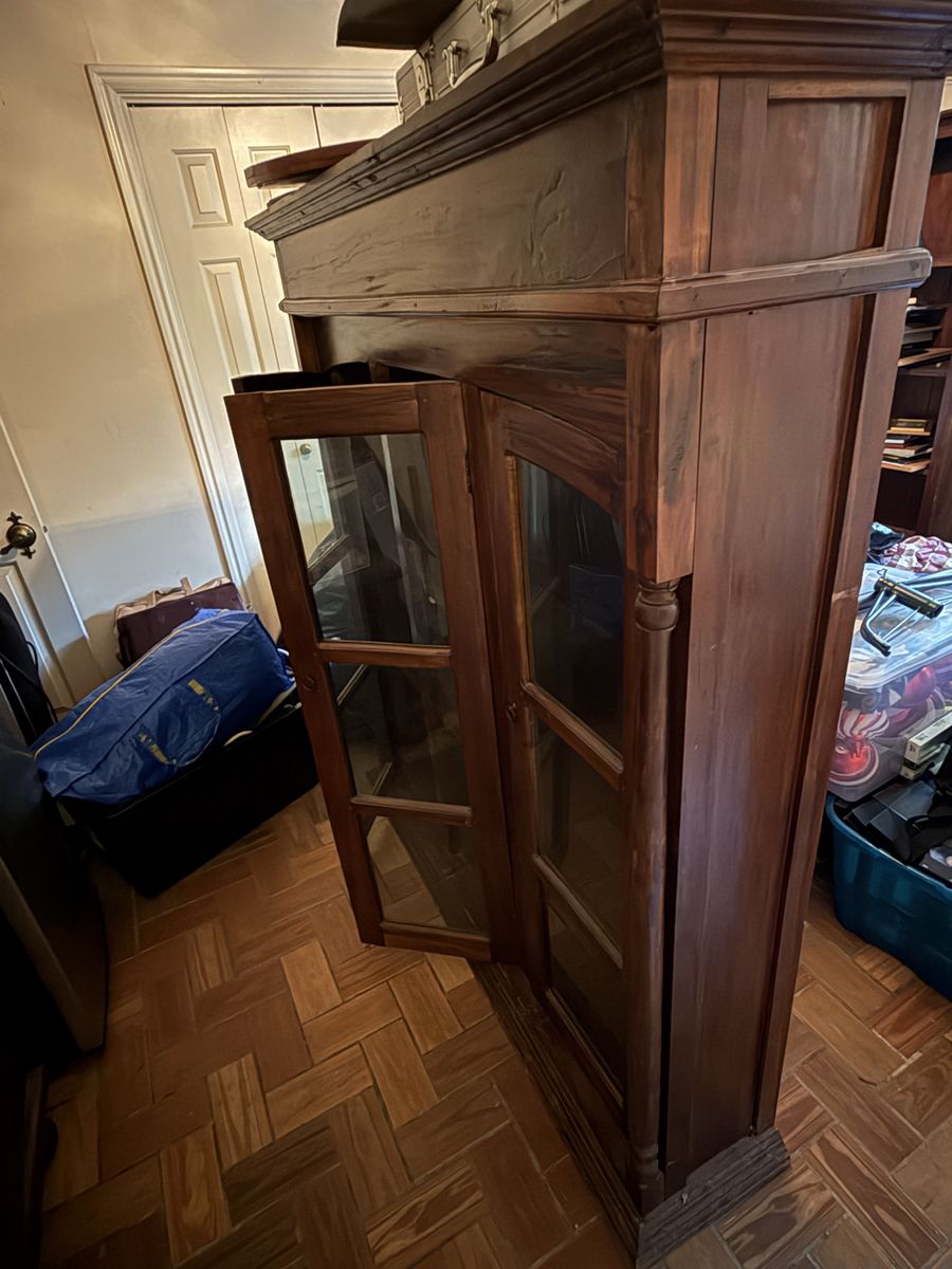 Book Shelf With Glass Doors 
