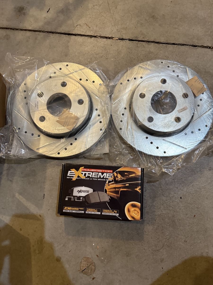 Power Stop Extreme Brake Rotors And Brake Pads
