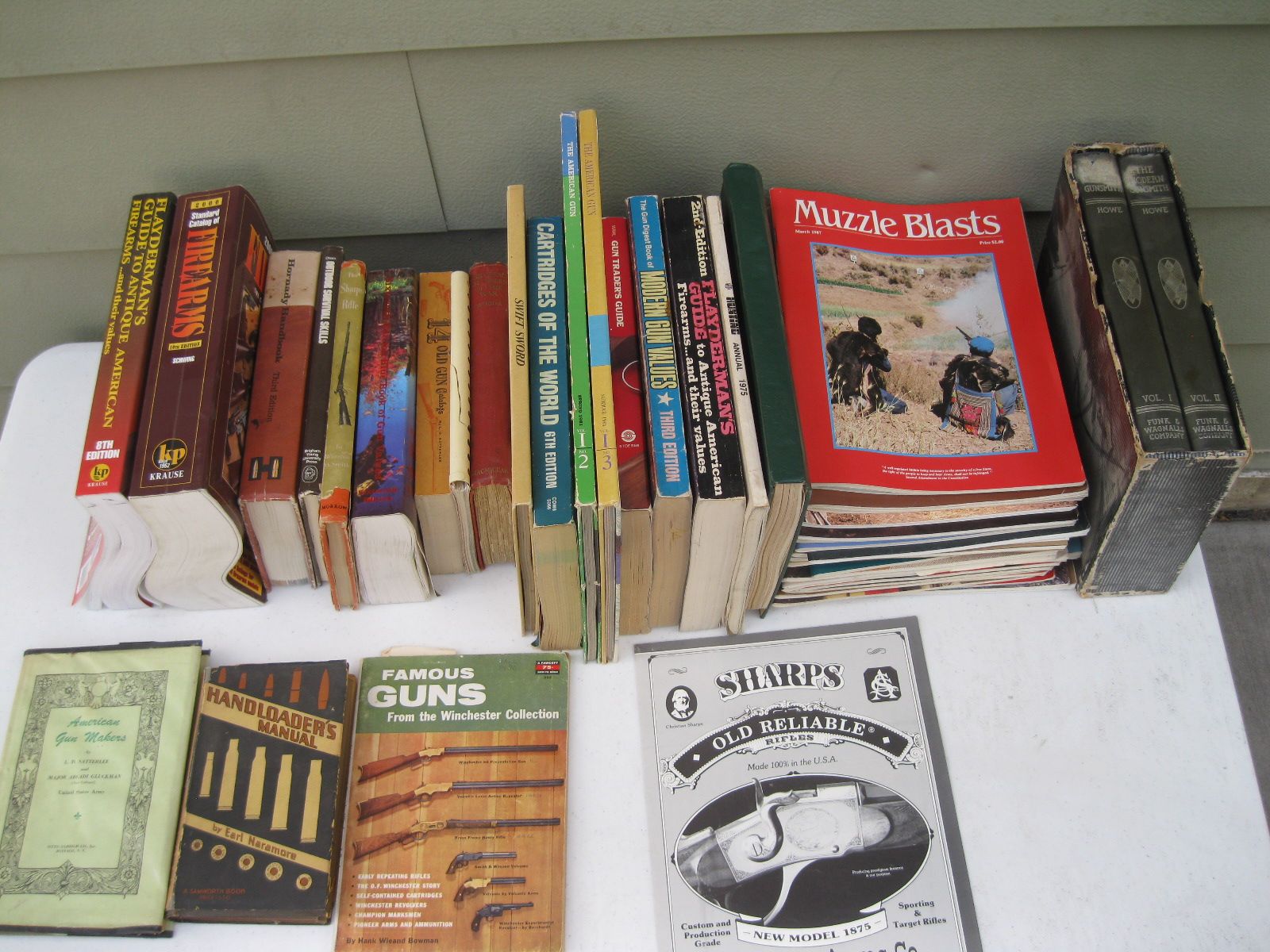 Collection of Gun, Rifle And Ammunition Books/Magazines