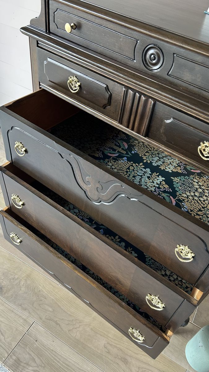 THE KING – Antique Highboy Dresser