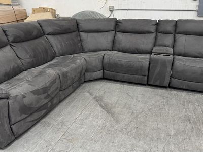 Sectional Recliner Sofa Full Electric